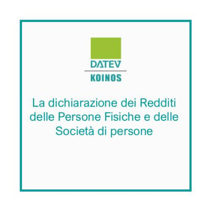 La dichiarazione dei Redditi delle Persone Fisiche e delle Società di persone