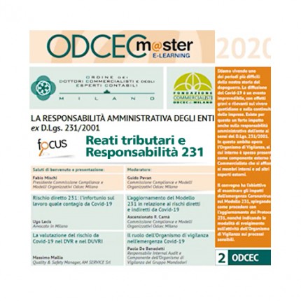 Reati tributari e responsabilità 231 Reati tributari e responsabilità 231