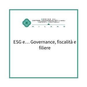 ESG e… Governance, fiscalità e filiere