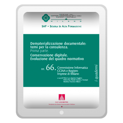 Dematerializzazione documentale: temi per la consulenza - Parte 1 (EPUB)