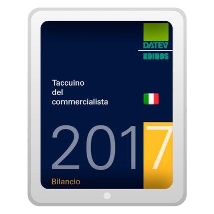 Taccuino del commercialista 2017 - Bilancio (PDF) Taccuino del commercialista 2017 - Bilancio (PDF)