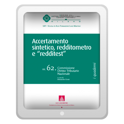Accertamento sintetico, redditometro e redditest Accertamento sintetico, redditometro e redditest