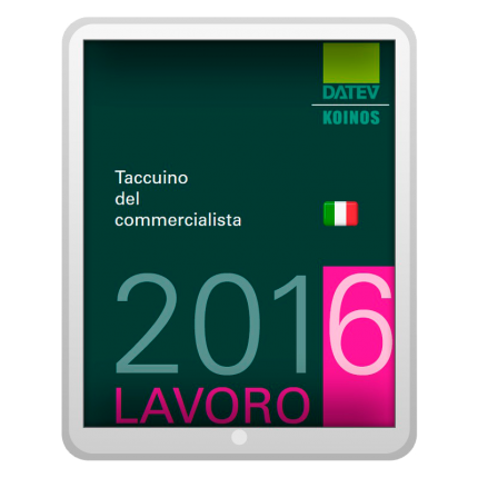 Taccuino del commercialista 2016 - Lavoro (PDF)